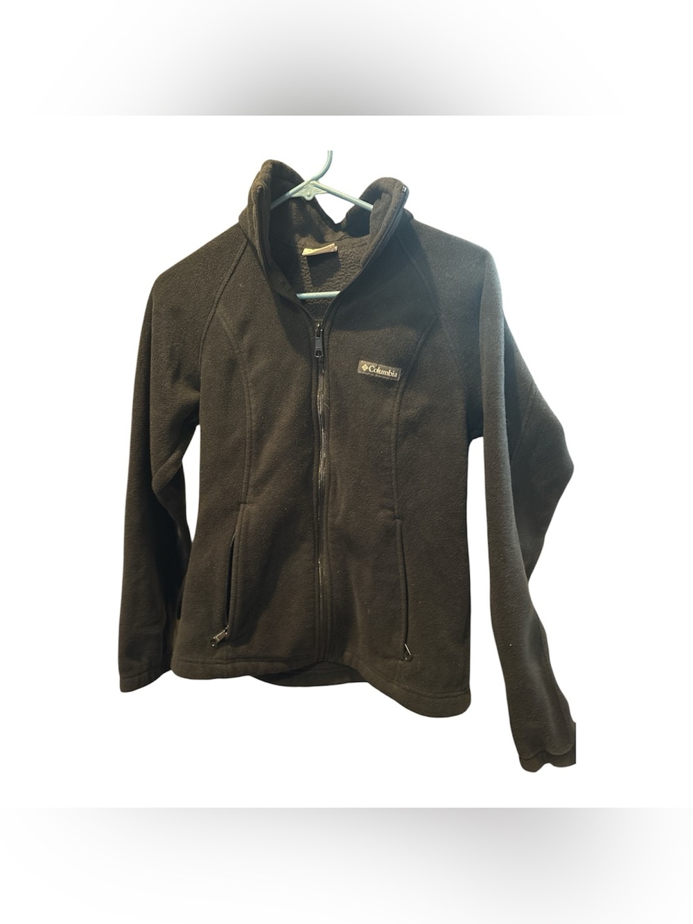 Columbia Kids Dark Brown Full-Zip Fleece Jacket